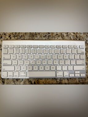 Apple Keyboard with Embossed Logo